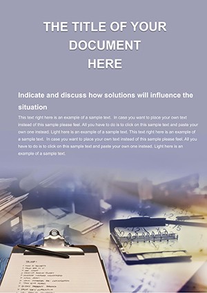 Free Planning Department Free Word Template Design for Pint Documents