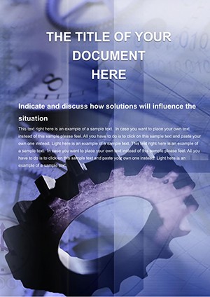 Details equipment Word template