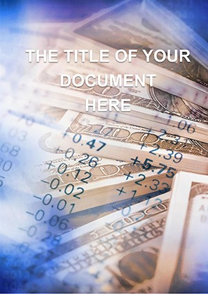 Money and Exchange Word template