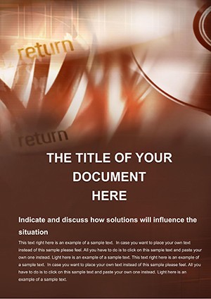 Licensing Word document template design