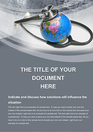 Global Financial Crisis Word template