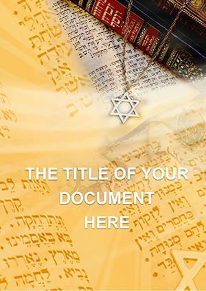 Jewish Scriptures Word templates