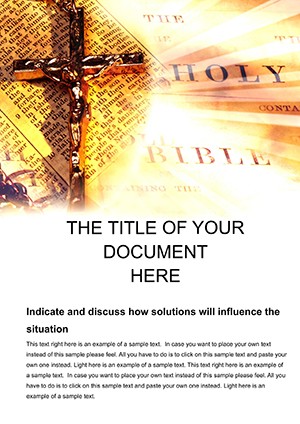 Holy Bible Word templates