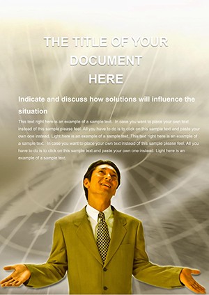 Key Business Issues Word Template - Download