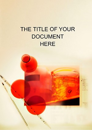 Laboratory equipment Word document template