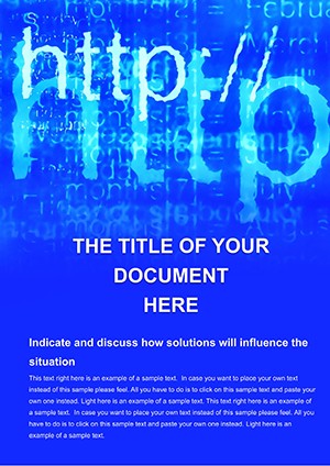Web search Word templates