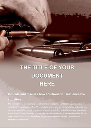 Weapons Training Word Template: Precise and Powerful