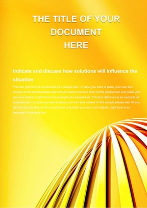 Enhance Your Documents with Abstract Peak Word Templates