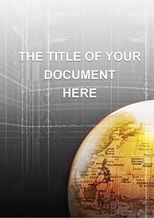 Discover the World: Stunning Earth-Inspired Word Template
