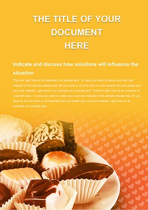 Sweet candy: Word templates