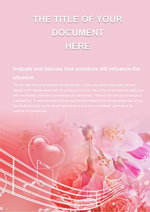 Art Romance Word templates