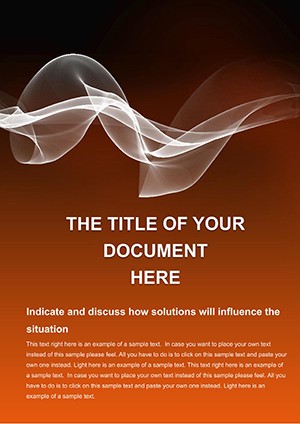 Smoking Pattern Word templates