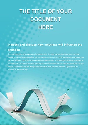 Arrow Financial Word Template
