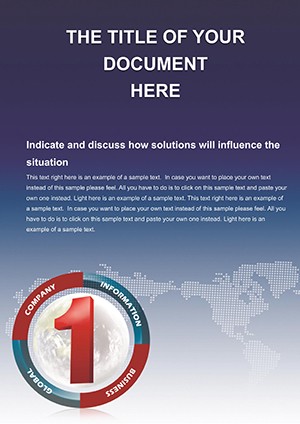 Marketing Strategy Word document template