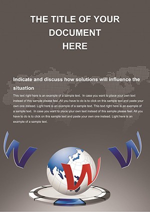 World Wide Web (www) Word templates