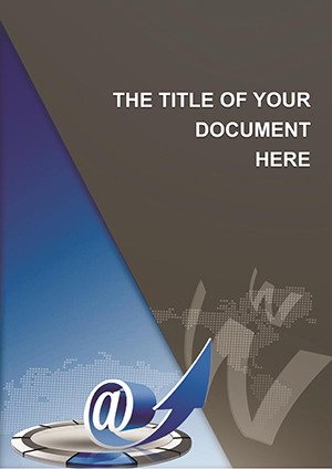 Email Server Word Document Template Design - Download
