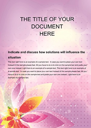 Exclusive Purple Flower Background Vector - Download