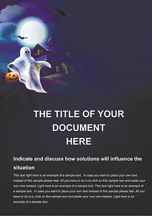 Flying Ghost Word templates