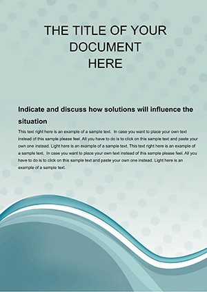 Graceful Style Word Template - Design Document