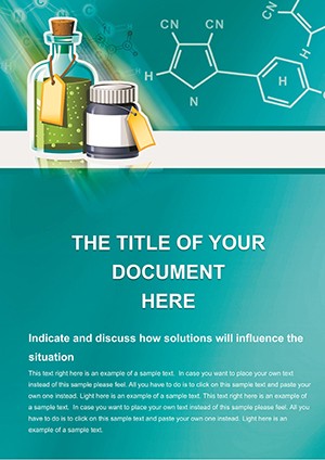 Chemical Word Template and Background
