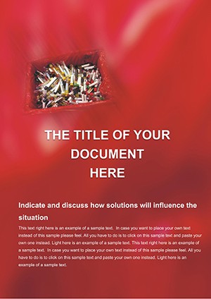Medical Waste Word Template