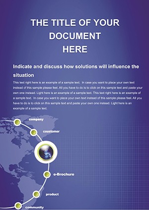 Network of Business Word templates