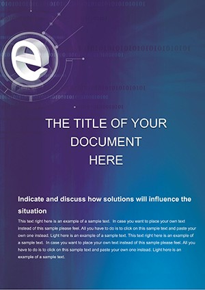 3D Internet Word Template: Download Design