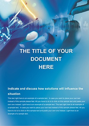 Spend Money Electricity Word document template design