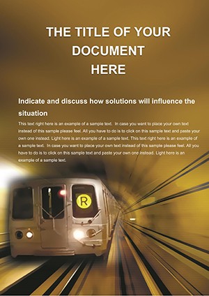 Subway Word templates