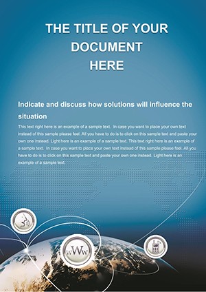 IT Communication Word Template: Documentation