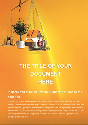 Housing Market Word Templates