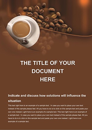 Coffee Review Word Templates