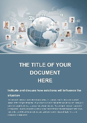 News Social Networks Word Template