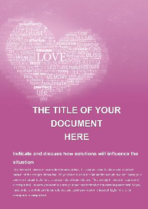 Poems about Love Word Templates