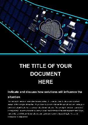 IT - Cloud Word templates