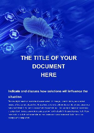 Creative Cloud System Word Template: Download Design
