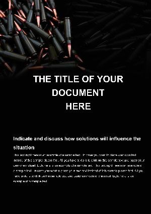 Packing Ammunition Word templates