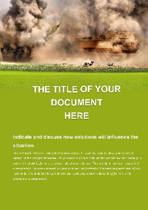Mortar Explosions Word templates
