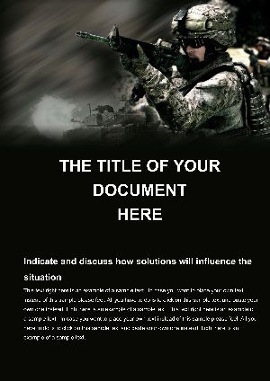 Special Forces Word templates