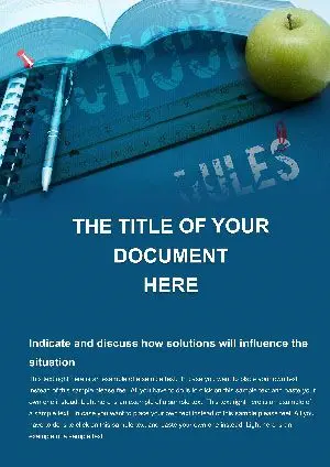 Documents with Knowledge Word Template