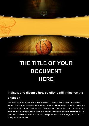 Federation Basketball Word templates