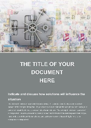 Bank Vault Word templates