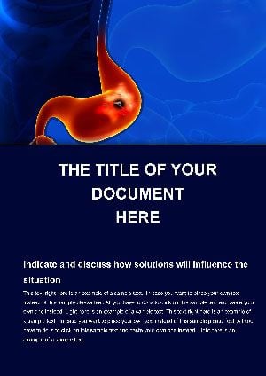Gastric Ulcer Word templates