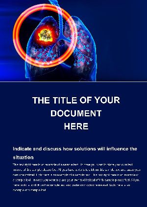 Lung Cancer Word templates
