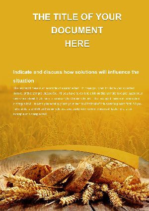 Bread and Wheat Word templates