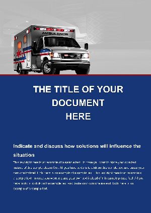 First Aid Emergency Word templates