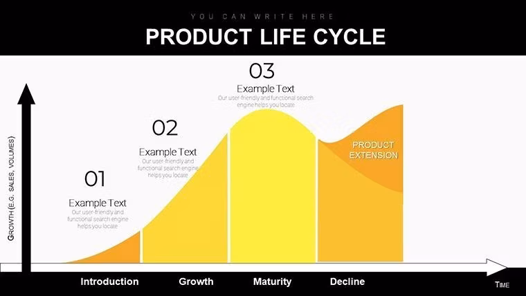 Master Your Product's Journey: Product Life Cycle Keynote Diagrams - Slide #7
