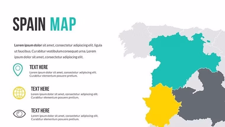 Editable World Maps PowerPoint Template - Slide #9