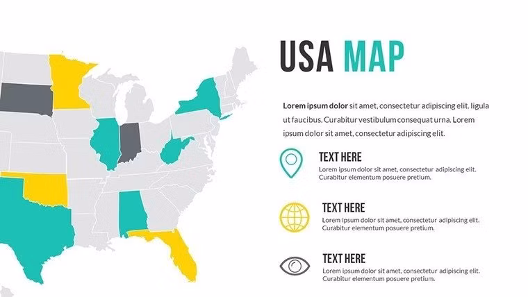 Editable World Maps PowerPoint Template - Slide #5