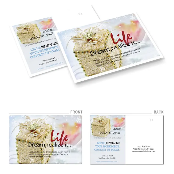 Gift Postcard Templates for Download - Create Meaningful Memories